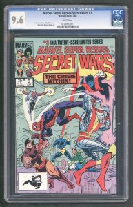 Marvel Super Heroes Secret Wars #3 (7/84) Graded CGC 9.6