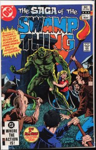 The Saga of Swamp Thing #1 (1982) Swamp Thing
