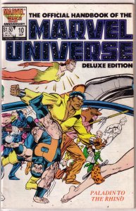 Official Handbook of the Marvel Universe   vol. 2   #6,8,10,11,13,19,20 +Update