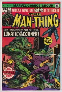 Man-Thing #21 (1975) Man-Thing