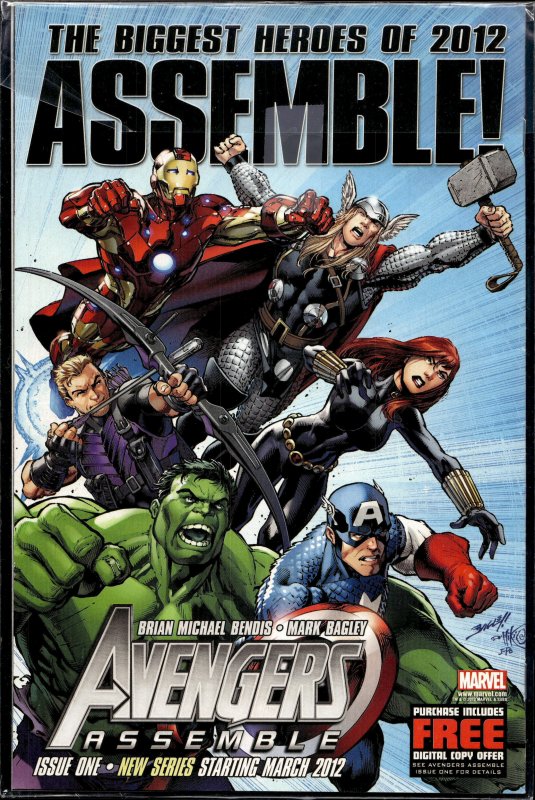 Avengers Assemble #1 (2012) The Avengers