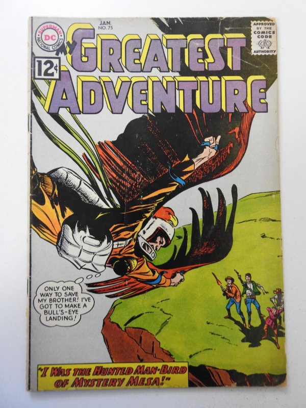 My Greatest Adventure #75 FR/GD Cond 4 in cumulative spine split, moisture stain