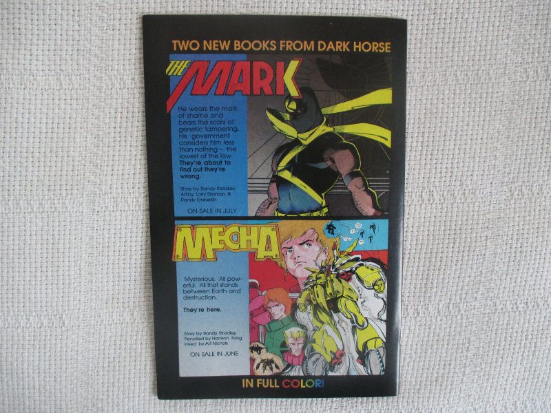 1987 Dark Horse Presents Manq #7 May Dark Horse Comics 8.0 VF