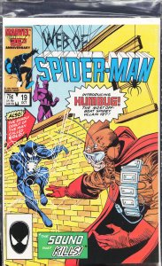 Web of Spider-Man #19 (1986) Spider-Man [Key Issue]