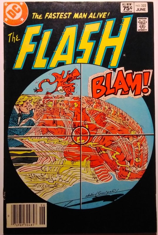 The Flash #322 CPV Newsstand (1983)