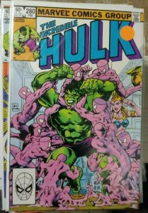 Incredible Hulk  # 280 1983 marvel  LEADER IMMORTAL PROFESSOR 