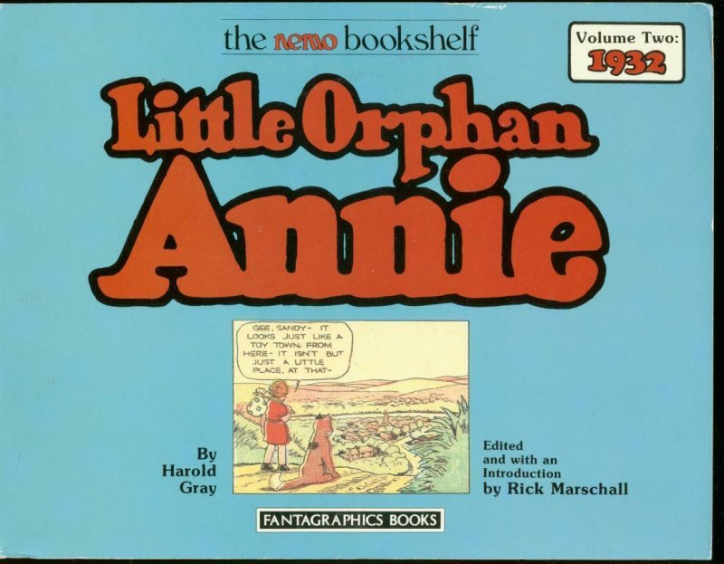 LITTLE ORPHAN ANNIE VOL 2-1932 REPRINTS-HAROLD GRAY-TPB FN