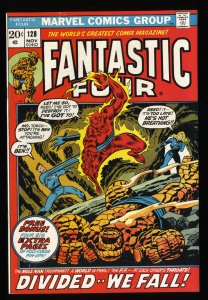 Fantastic Four #128 VF 8.0 Tongie Farm Collection Marvel Comics