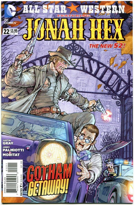 ALL STAR WESTERN #22, NM, Jonah Hex in Gotham, Justin Gray, 2011