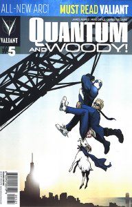 QUANTUM & WOODY  (2013 Series)  (VALIANT) #5 GARBETT Very Fine Comics Book