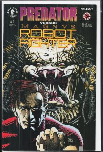 Predator vs. Magnus Robot Fighter #1  (1992) Predator