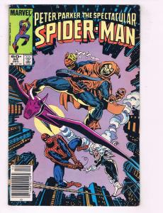 Spectacular Spider-Man # 85 FN Marvel Comic Book Black Cat Hob-Goblin J80