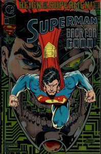 Superman #82 Chromium Cover (1993) Superman