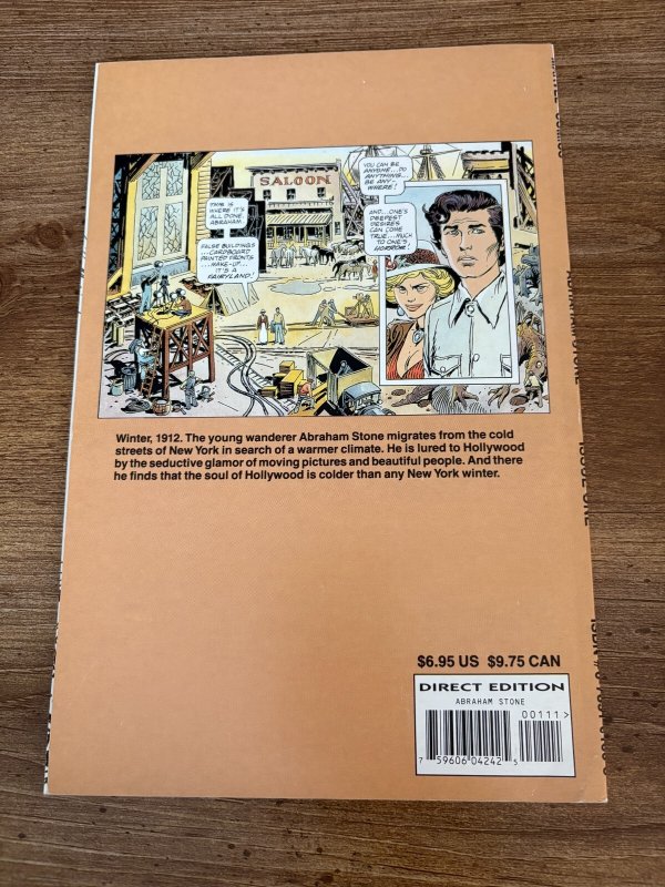 Abraham Stone Vol. # 1 TPB Graphic Novel Marvel Comic Book 8 J386