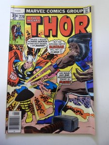 Thor #270 (1978) FN- Condition