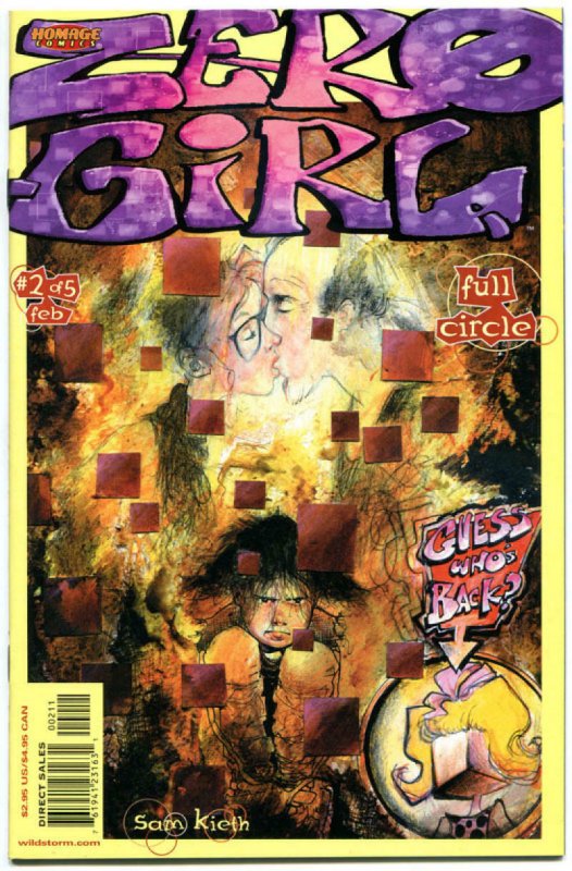 ZERO GIRL Full Circle #1 2 3 4 5, NM, Teen-age outcast, 1-5 set, Sam Kieth