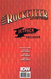 IDW Rocketeer Adventures #1 Jetpack Comics Exclusive NM