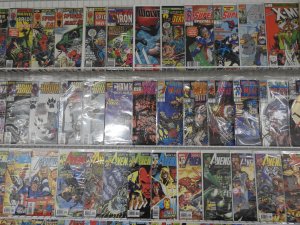 Huge Lot of 150+ Comics W/ Avengers, Hulk, Spider-Man Avg FN/VF Condition!