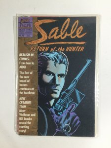 Sable #1 (1988) VF3B129 VERY FINE 8.0