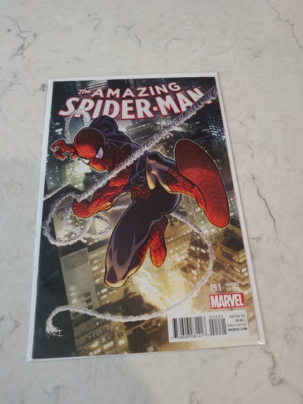 The Amazing Spider-Man #19.1 Variant Edition - Justin Ponsor Cover (2015)