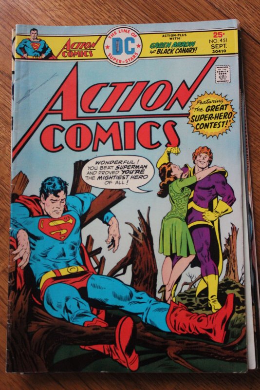 Action Comics #451 (DC, 1975) Condition: VG/FN