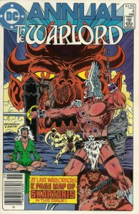Warlord (DC) Annual #4 (Newsstand) FN ; DC