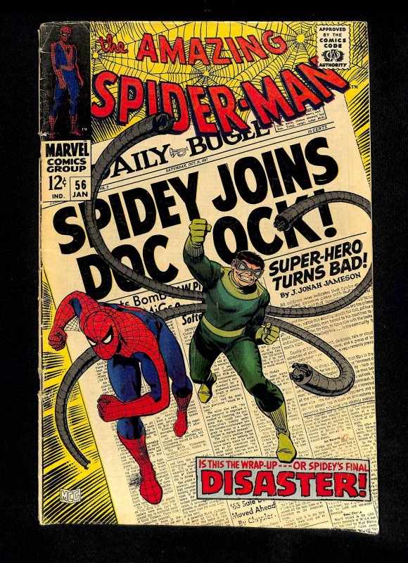 Amazing Spider-Man #56 Doctor Octopus Appearance!