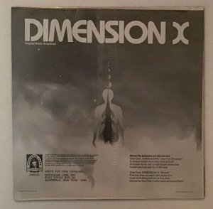 X Minus One Gun for Dinosaur/Dimension X Knock, Record, LP, PW0110, 12 inch