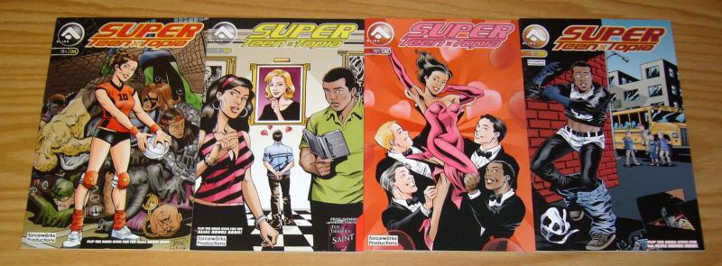 Super Teen*Topia #1-4 VF/NM complete series - alias comics set lot 2 3