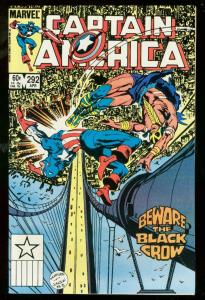 CAPTAIN AMERICA #292 1984-MARVEL COMICS VF