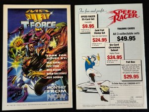 New Adventures of Speed Racer #1-2 - 2pc Lot (9/9.2) 1993/1994