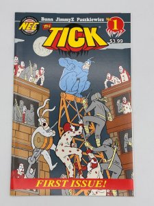 The Tick 1 NEC New England Comics Press 2017 Bunn Jimmy Z Paszkiewicz NM Copy