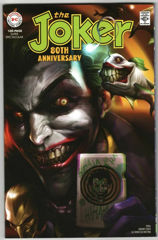 Joker 80th Anniversary Super Spectacular #1 Mattina 1960s Variant (DC 2020) NM