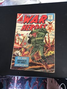 War Heroes #13 Hey Hero! Warrior at the wheel! Contact man! Mid grade! FN Wow!