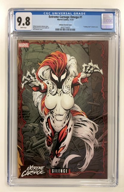 Extreme Carnage Omega Johnson Cover (2021) CGC9.8