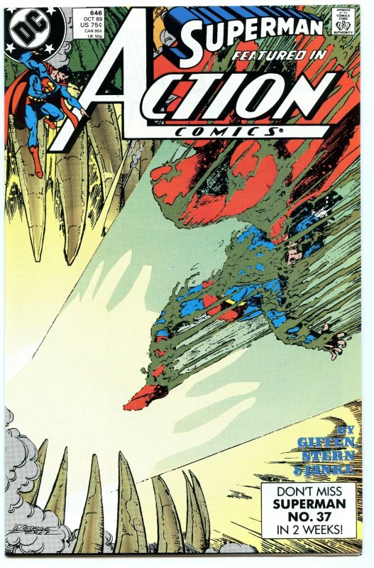 Action Comics 646 Oct 1989 NM- (9.2)