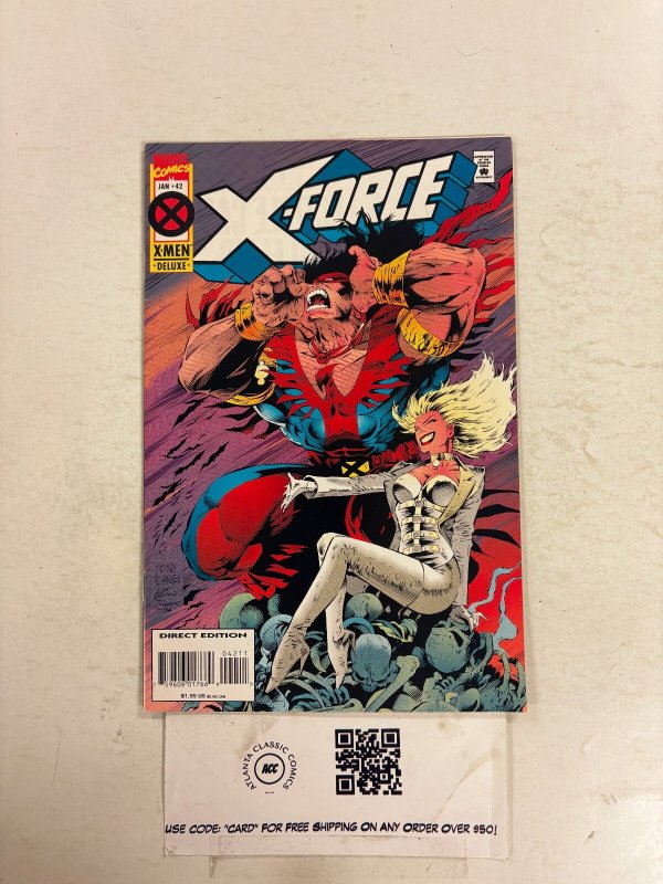 X-Force #42 NM Marvel Comic Books Cannonball Boom-Boom Sunspot Cable 15 HH108