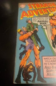 Strange Adventures #195 (1966) first animal man Silver age