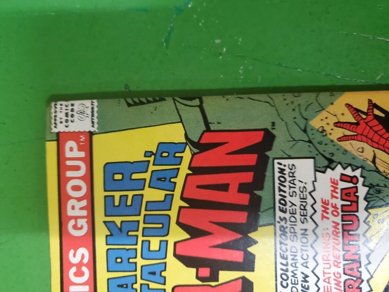 Spectacular Spider-Man Peter Parker Tarantuala 1976 Marvel VF