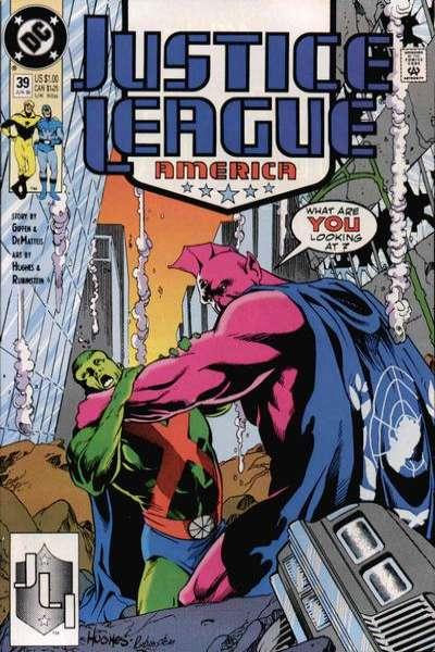 Justice League (1987 series)  #39, VF+ (Stock photo)