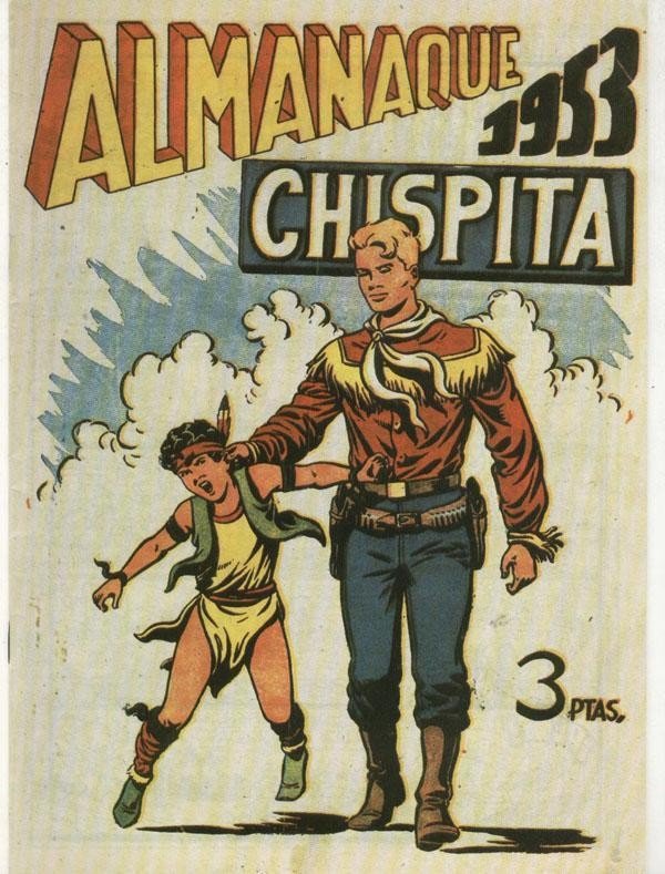 Chispita almanaque facsimil 1953