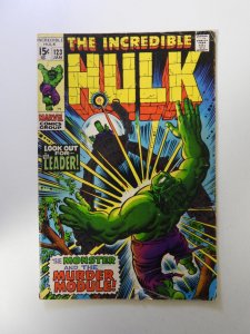 The Incredible Hulk #123 (1970) VG- condition
