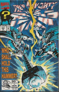 The Mighty Thor #459 (1993) - Eric Masterson becomes Thunderstrike - NM