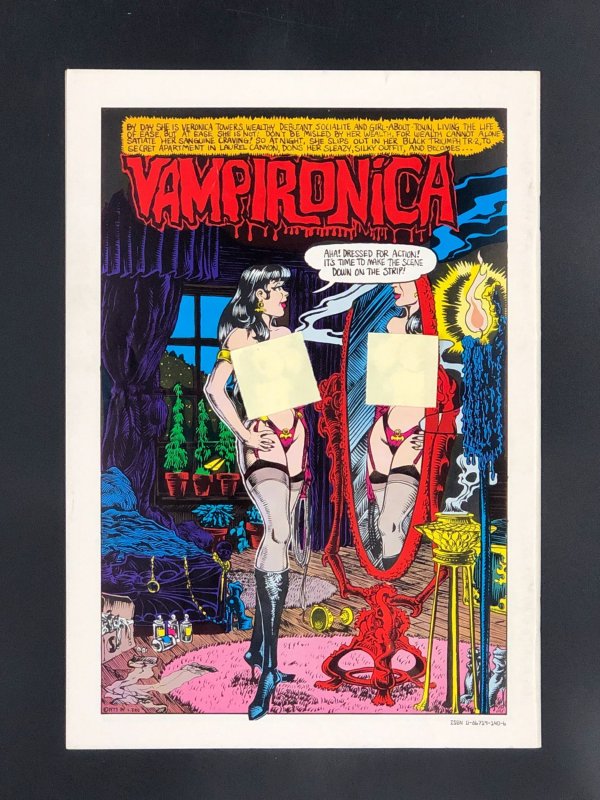 Cherry Poptart #1 (1982) Premiere Adult Comic Featuring Cherry Poptart 2nd Print