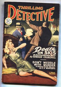 Thrilling Detective-Sept 1946-British edition-Pulp Magazine