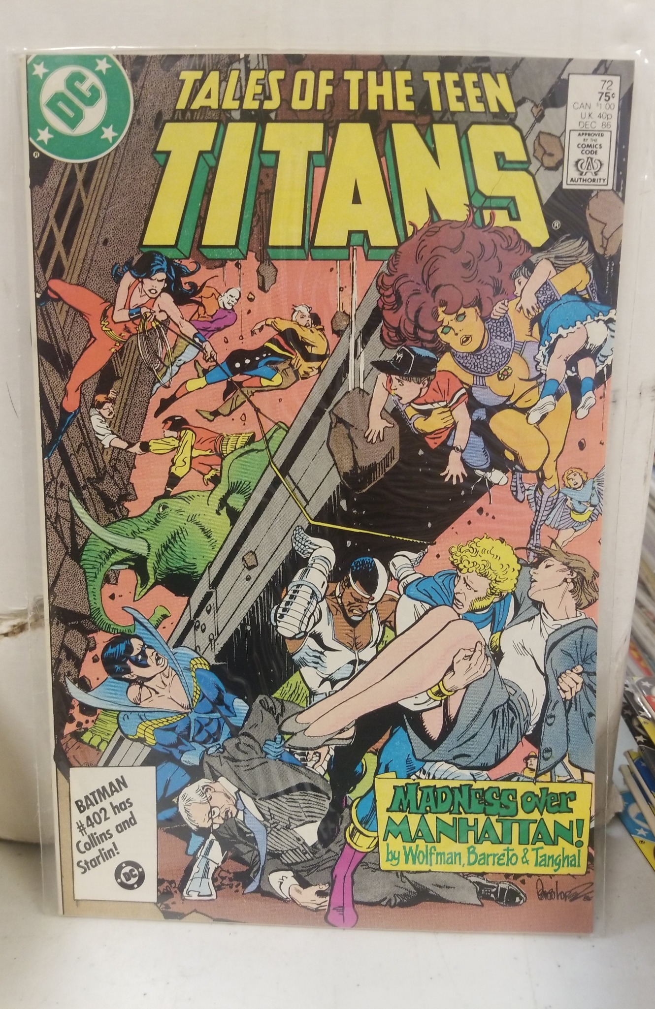 Tales of the Teen Titans 72 (1986) Comic Books Copper Age, DC Comics, Wonder Girl