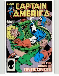 Captain America #310 (1985) Captain America [Key Issue]
