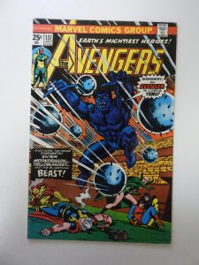 The Avengers #137 (1975) FN- condition stains back cover