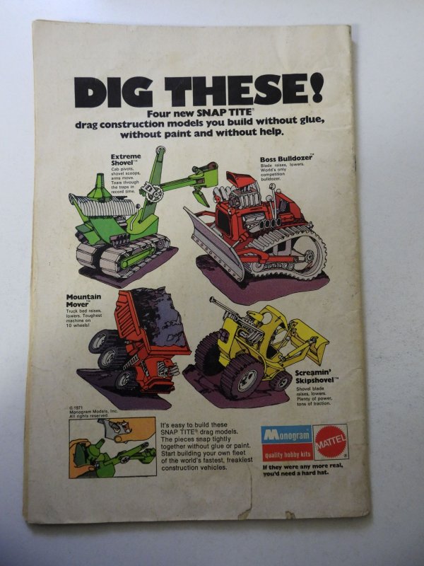 The Forever People #10 (1972) VG-= Condition 3/4 tear bc