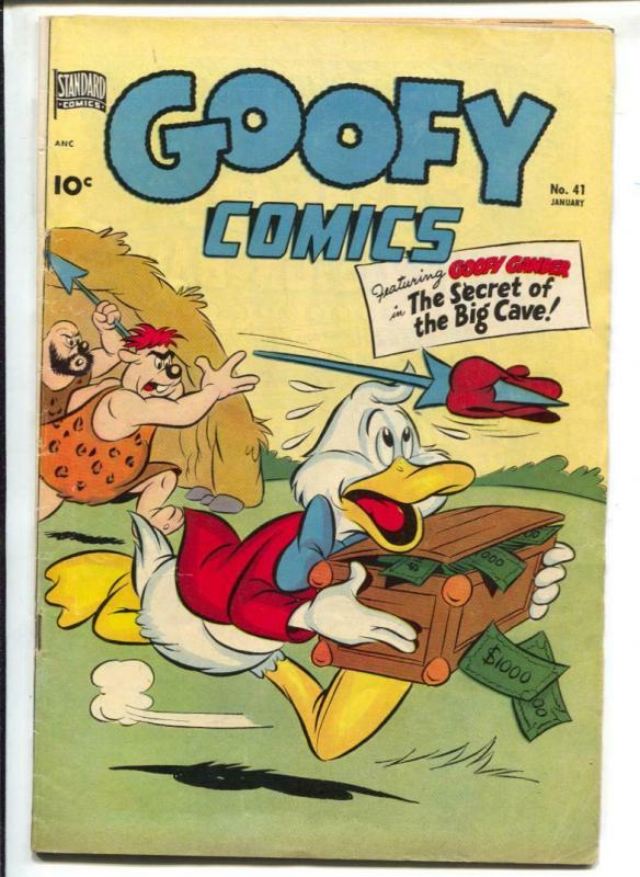 Goofy #41 1951-Standard-Goofy Gander-Roy Rogers & Hopalong ad-FN